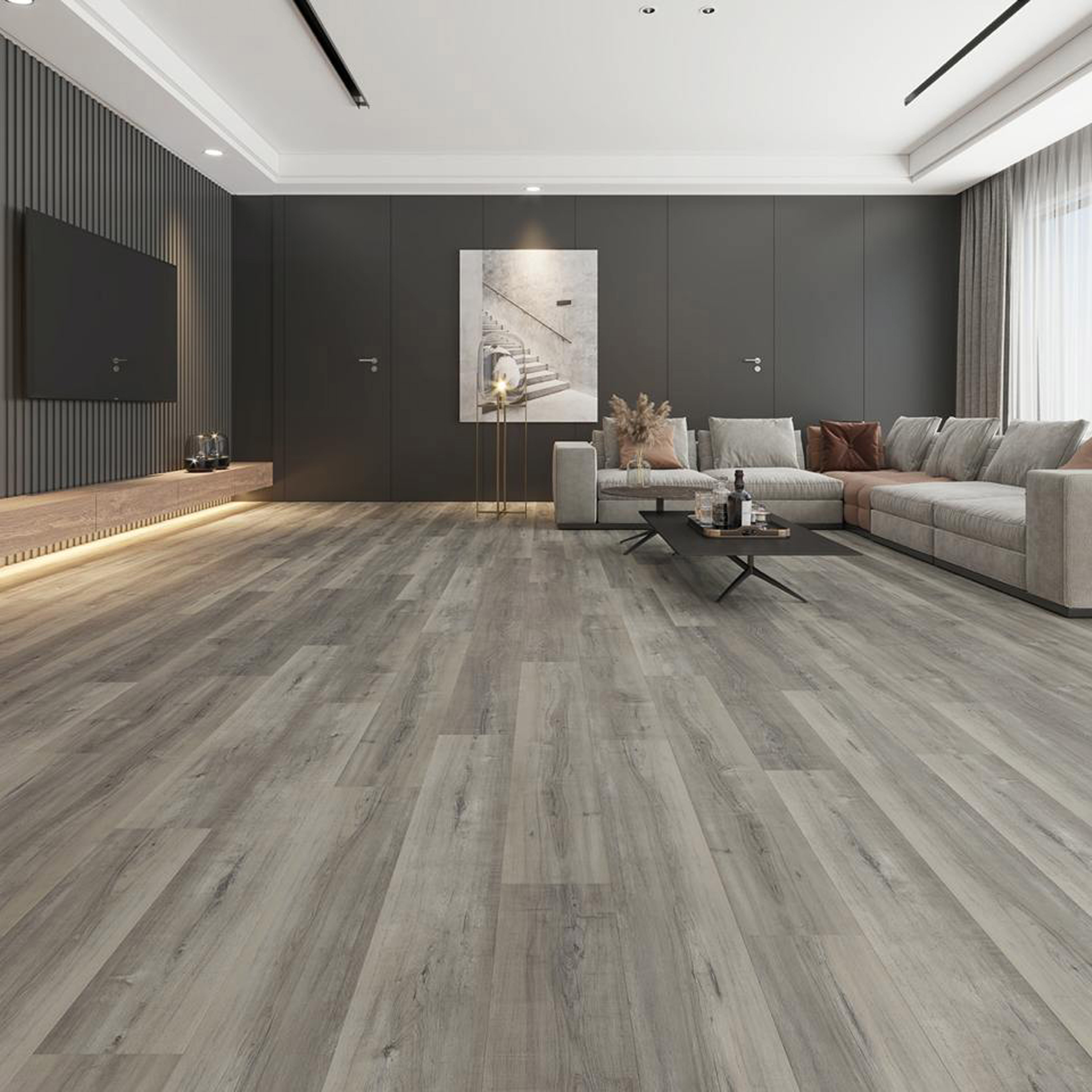 Изображение товара SPC плитка I-Floors High Дуб Алсуотер 4.2 мм 2.06 м² влагостойкий напольный покрытие