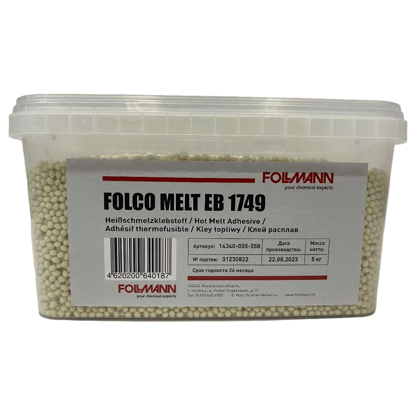 Изображение товара Клей расплав Фольманн Folco Melt EB 1749 5кг