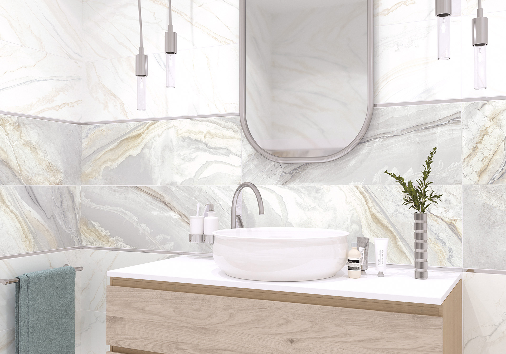 Изображение товара Плитка Alma Ceramica Magic 2 TWU93MGC64R 90x30см цвет разноцветный, цена за упаковку