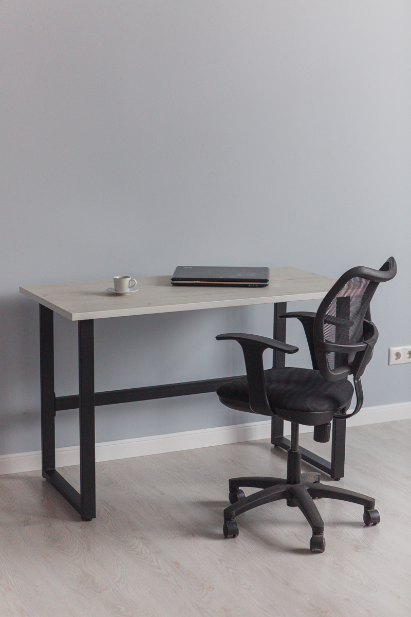 Изображение товара Компьютерный стол Diko loft Good desk 90x75x60 см беленый дуб