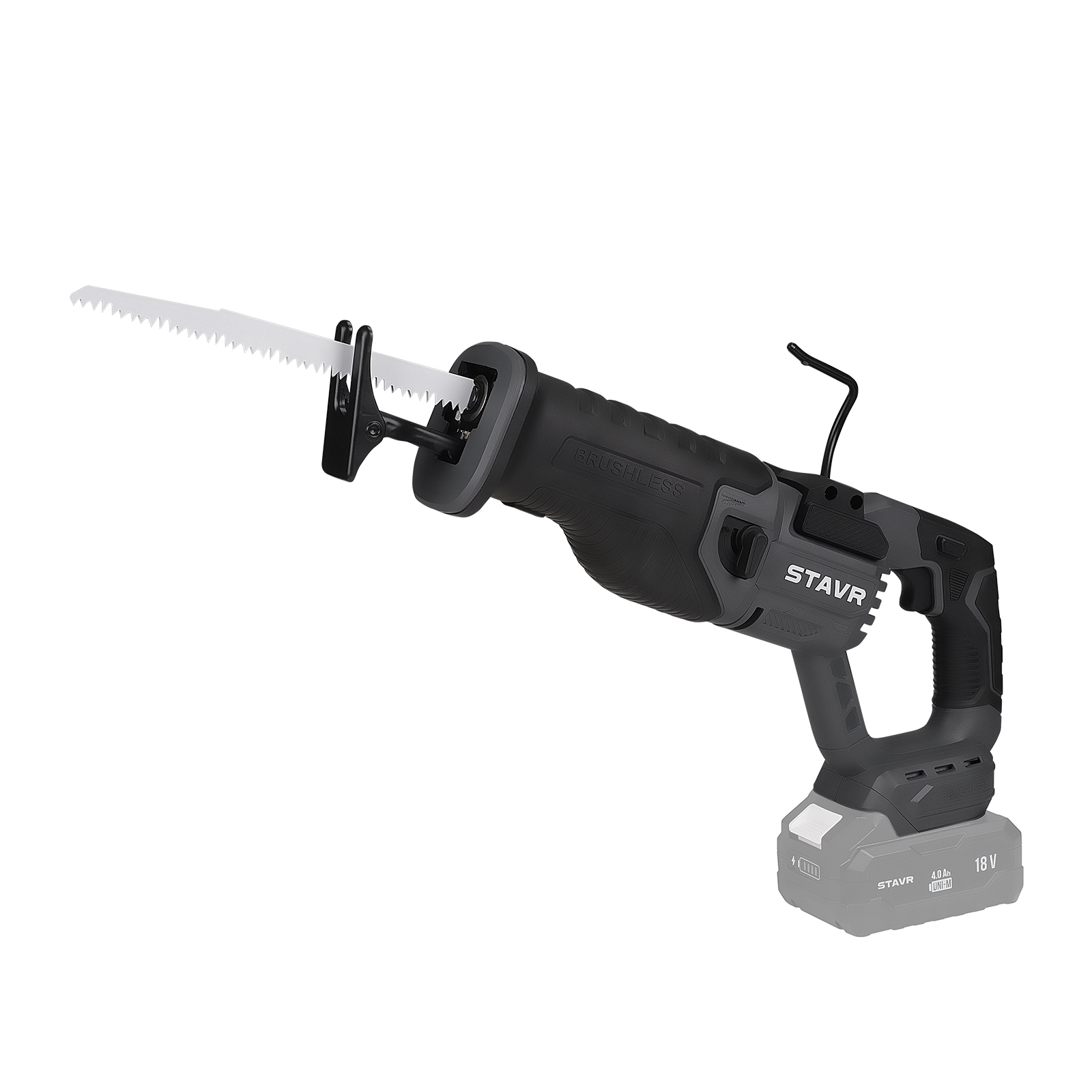 Изображение товара Аккумуляторная пила сабельная Stavr SRS 18BL-255V 18 В без АКБ и ЗУ