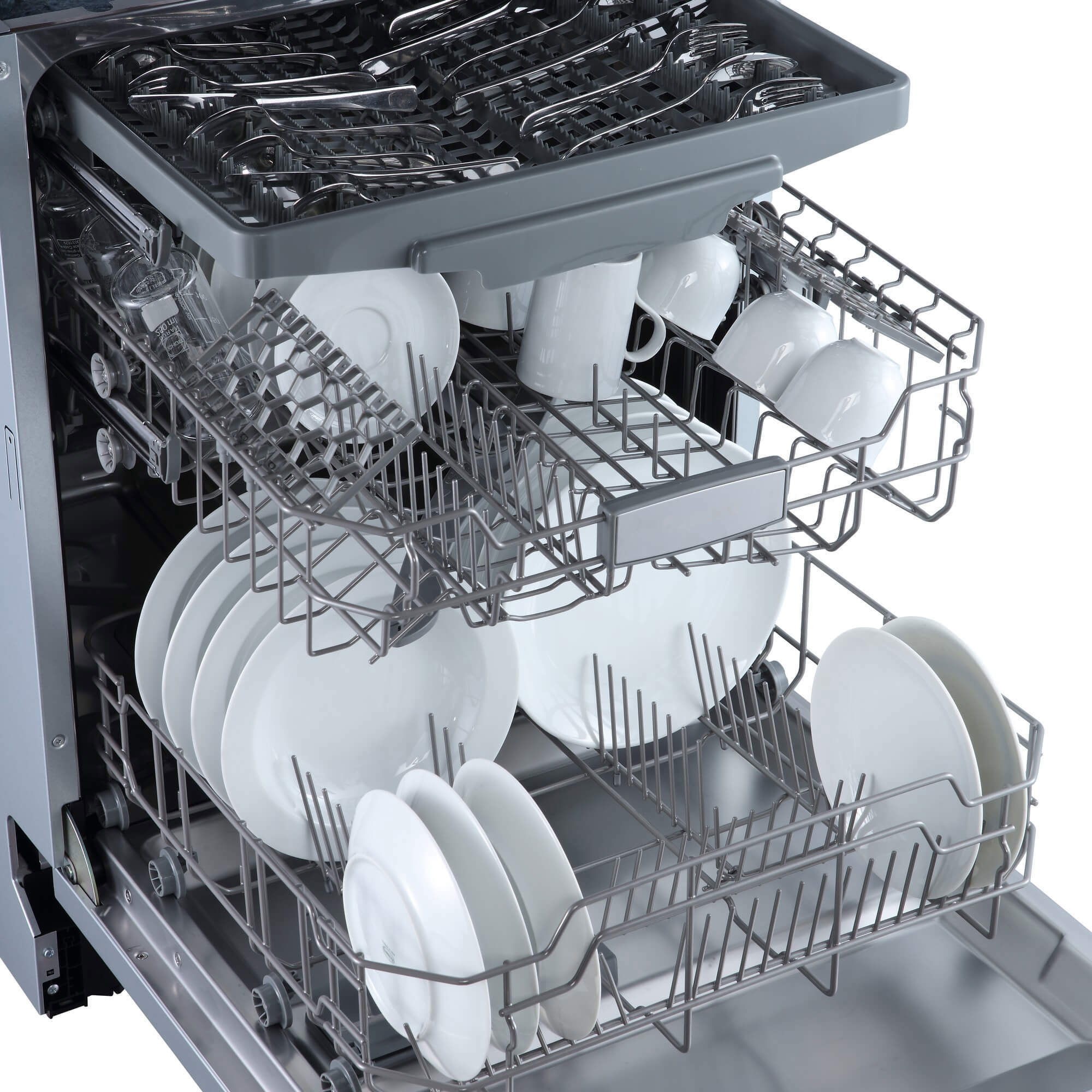 Изображение товара Встраиваемая посудомоечная машина Бирюса DWB-614/6 6 программ 60см серый