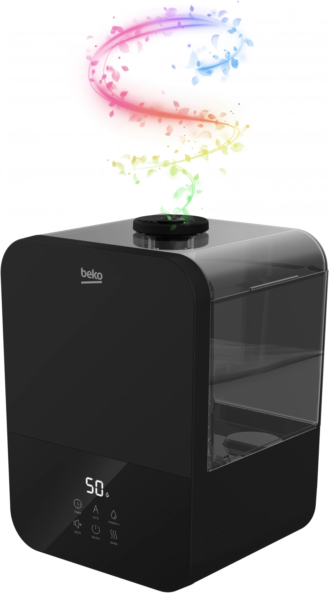 Изображение товара Увлажнитель воздуха Beko ATH 7130 BT 6 л ультразвуковой черный Изображение товара Увлажнитель воздуха Beko ATH 7130 BT 6 л ультразвуковой черный