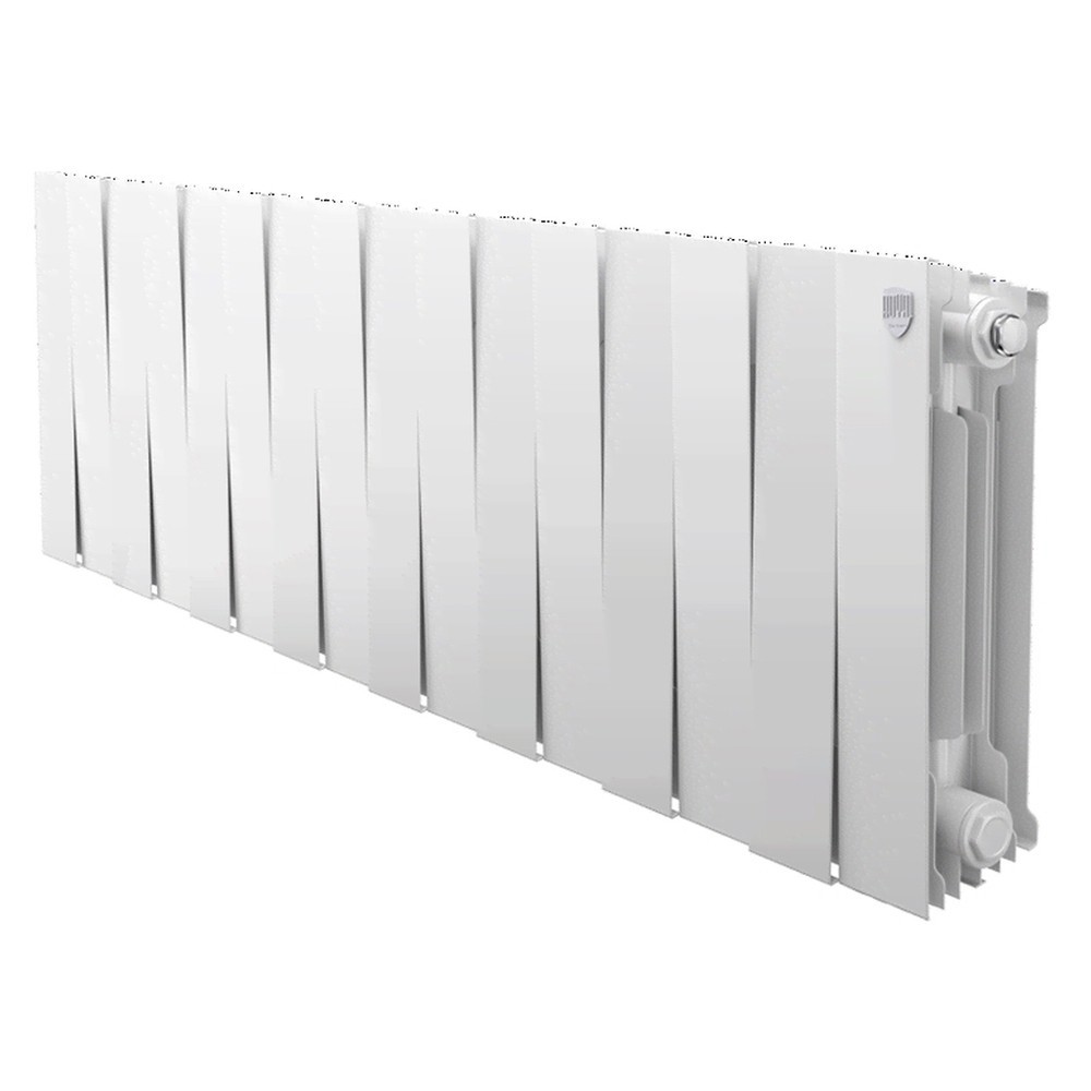 Изображение товара Радиатор секционный Royal thermo PianoForte 300 300/100 16 секций боковое подключение биметалл цвет белый без кроншейнов