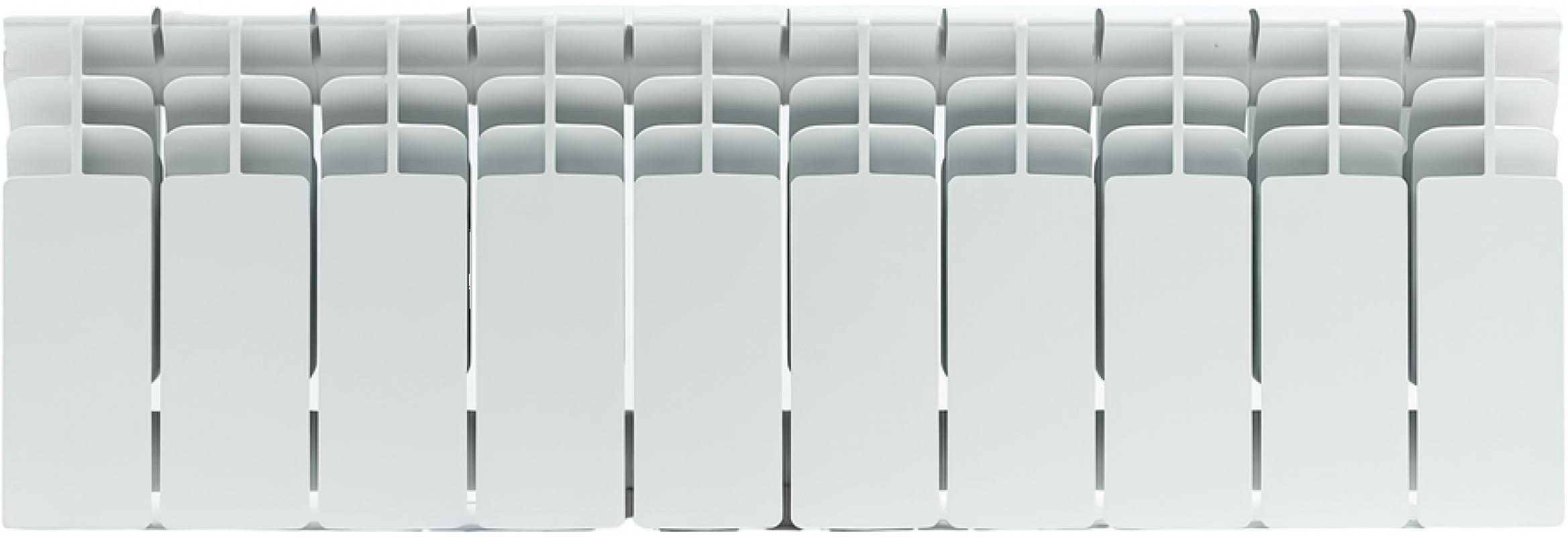 Изображение товара Радиатор секционный Stout Titan 200 SRB-3310-020008 8 секций белый боковое подключение