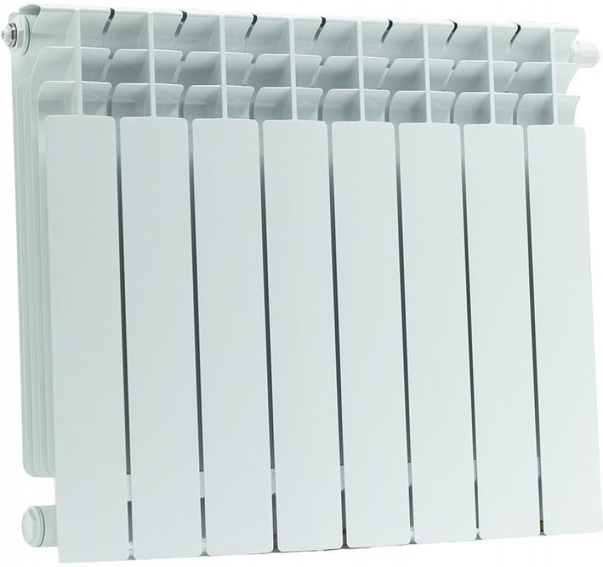 Изображение товара Радиатор секционный STOUT Titan 500 11 секций боковое подключение белый Россия