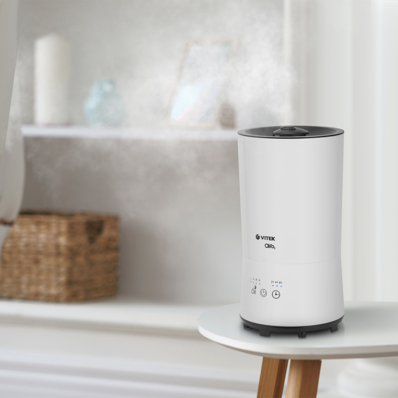 Изображение товара Ультразвуковой увлажнитель воздуха Vitek VT-1761 2,5 л для помещений до 20 м² Изображение товара Ультразвуковой увлажнитель воздуха Vitek VT-1761 2,5 л для помещений до 20 м²