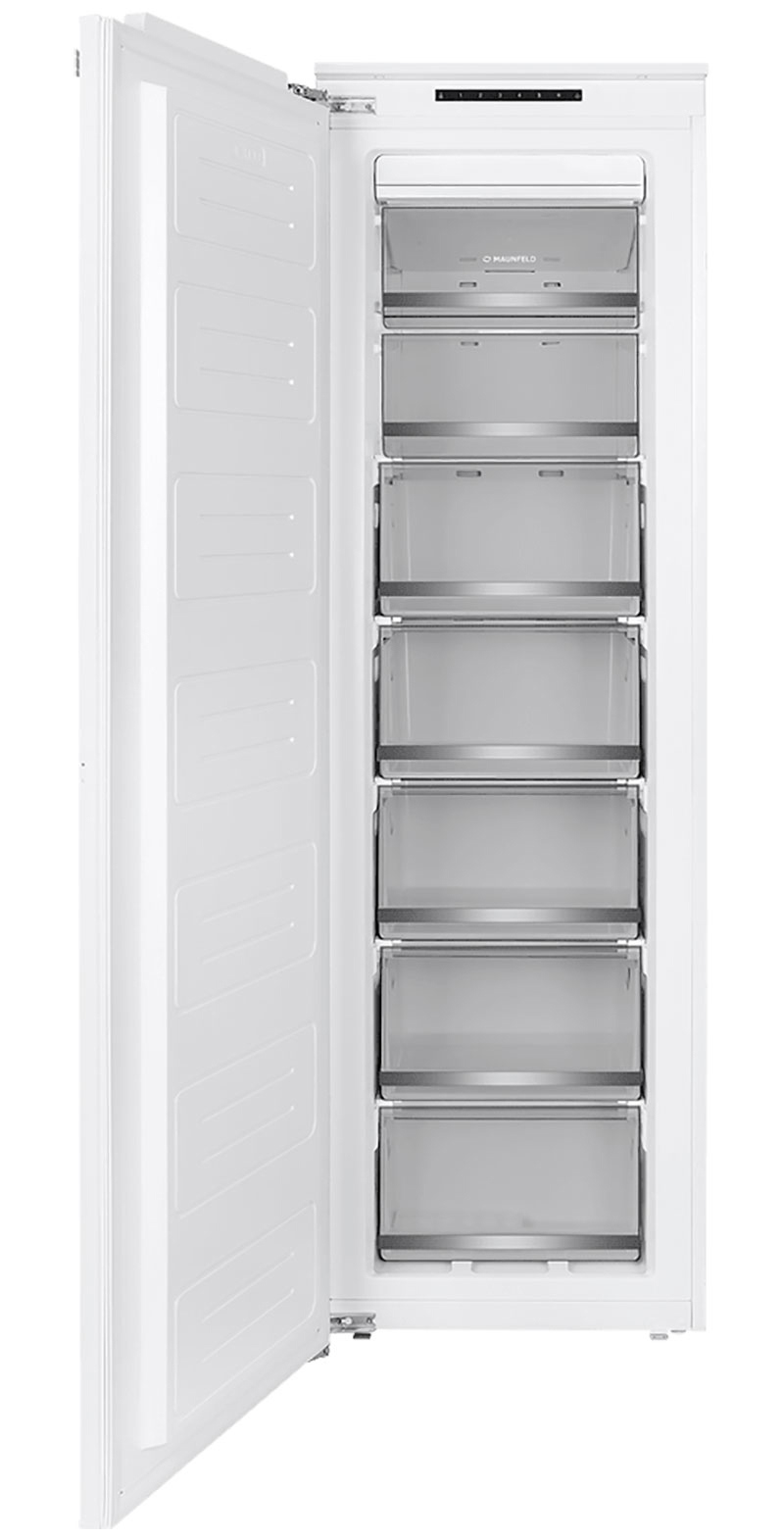 Изображение товара Встраиваемая морозильная камера Maunfeld 750218 54x177.5x54.5 см цвет белый