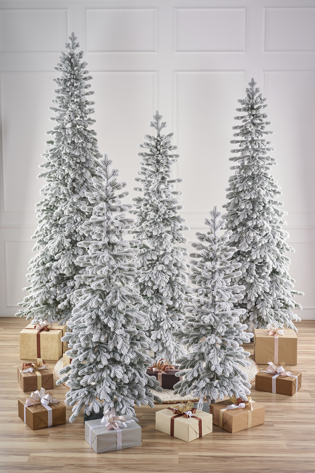 Изображение товара Ель новогодняя искусственная Max Christmas Тикко заснеженная 125 см