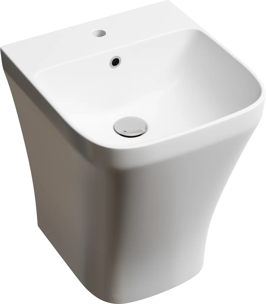 Изображение товара Подвесная раковина Ceramica Nova Dion CN6067 36.5 см белая глянцевая современная