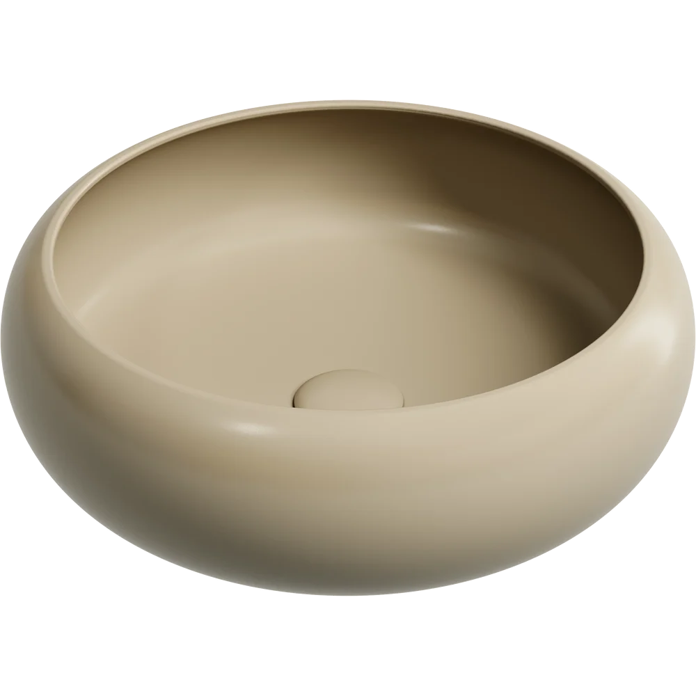 Изображение товара Раковина накладная Ceramica Nova Element CN6050MC 36 см бежевый матовая