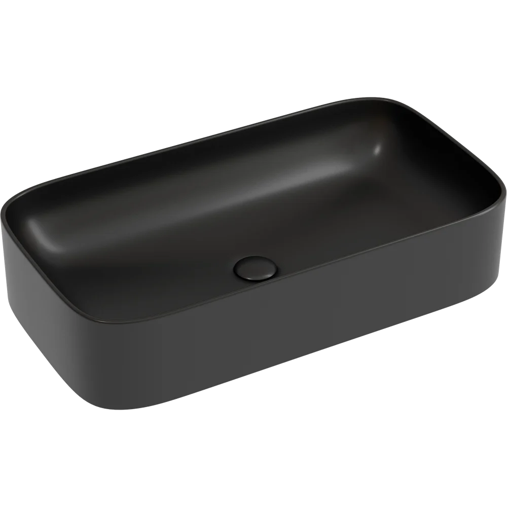 Изображение товара Раковина накладная Ceramica Nova Element CN6054MB черная матовая 70.5 см