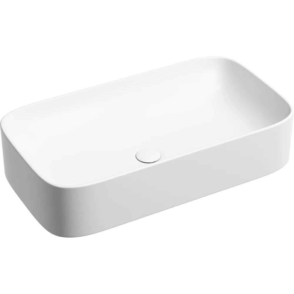 Изображение товара Раковина накладная Ceramica Nova Element CN6054MW белая матовая 70.5 см