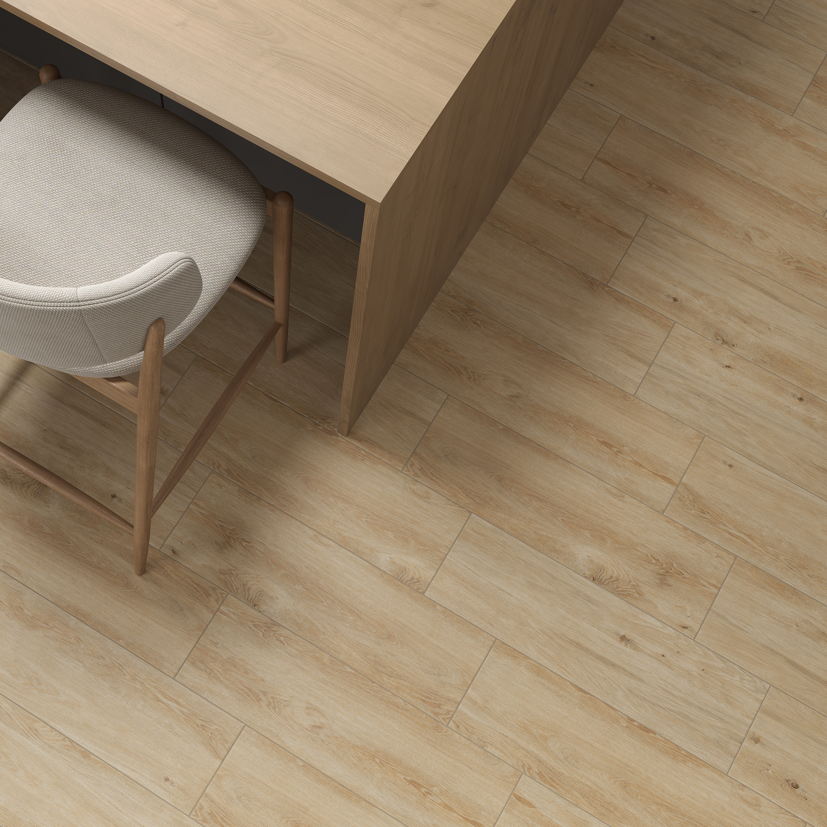 Изображение товара Глазурованный керамогранит Oslo 18.5x59.8 см матовый бежевый для внутренней и наружной укладки