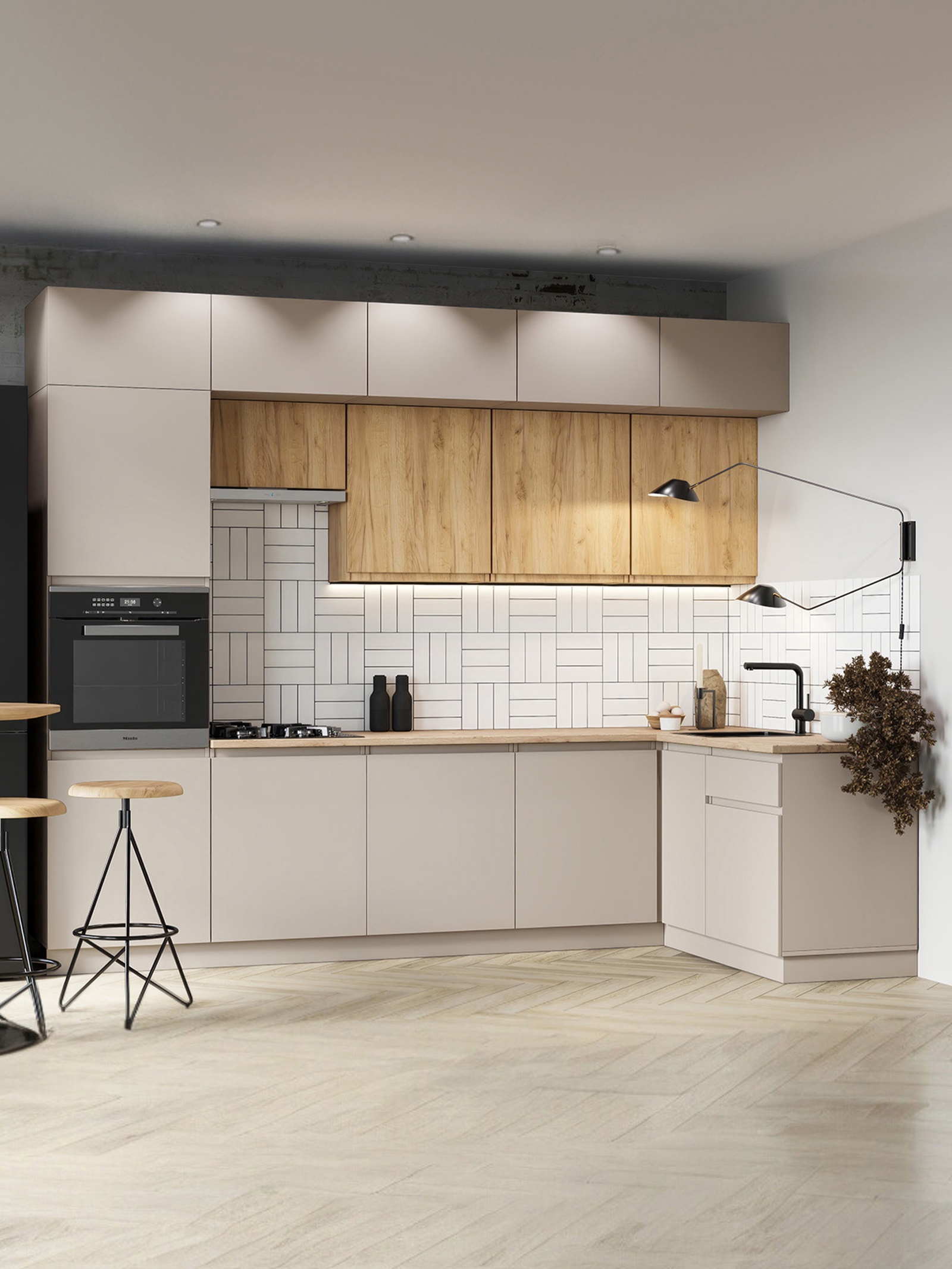 Изображение товара Кухонный гарнитур СИМА-ЛЕНД Лориан 10872596 Столешница 20 мм