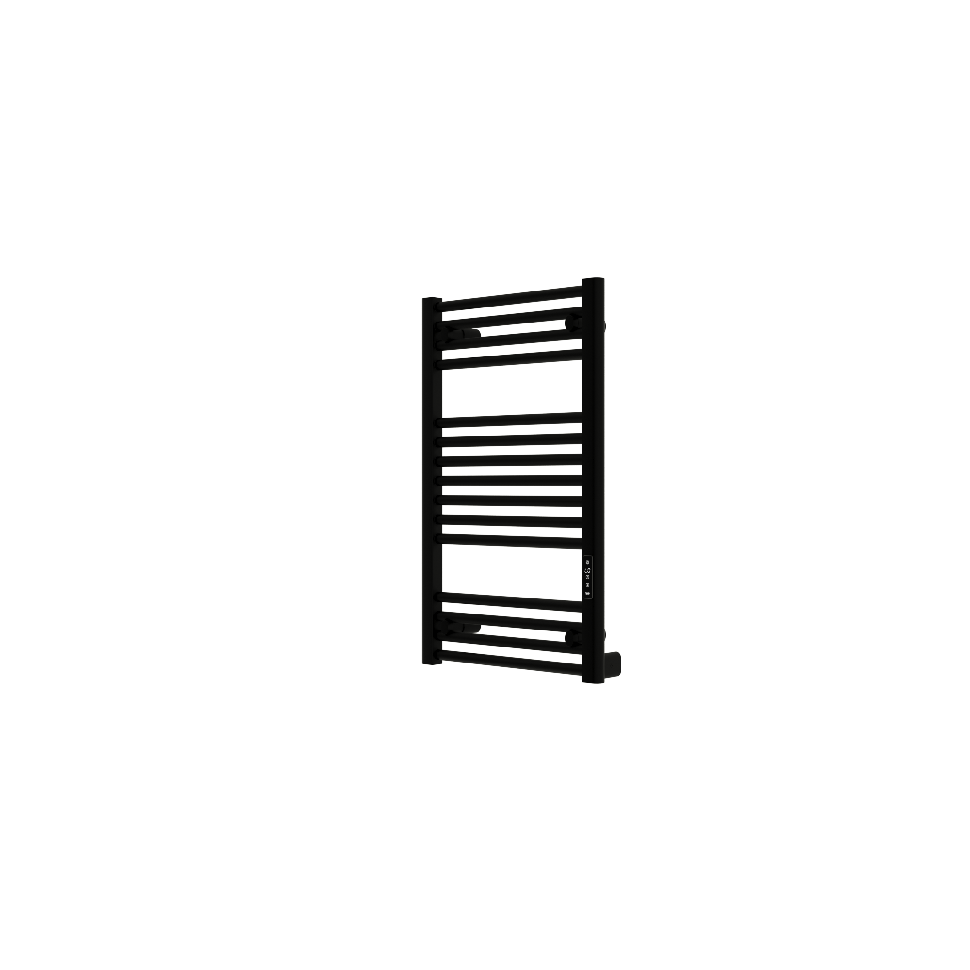 Изображение товара Электрический полотенцесушитель Rifar D-Line 500x800 мм 160 Вт с терморегулятором лесенка черный
