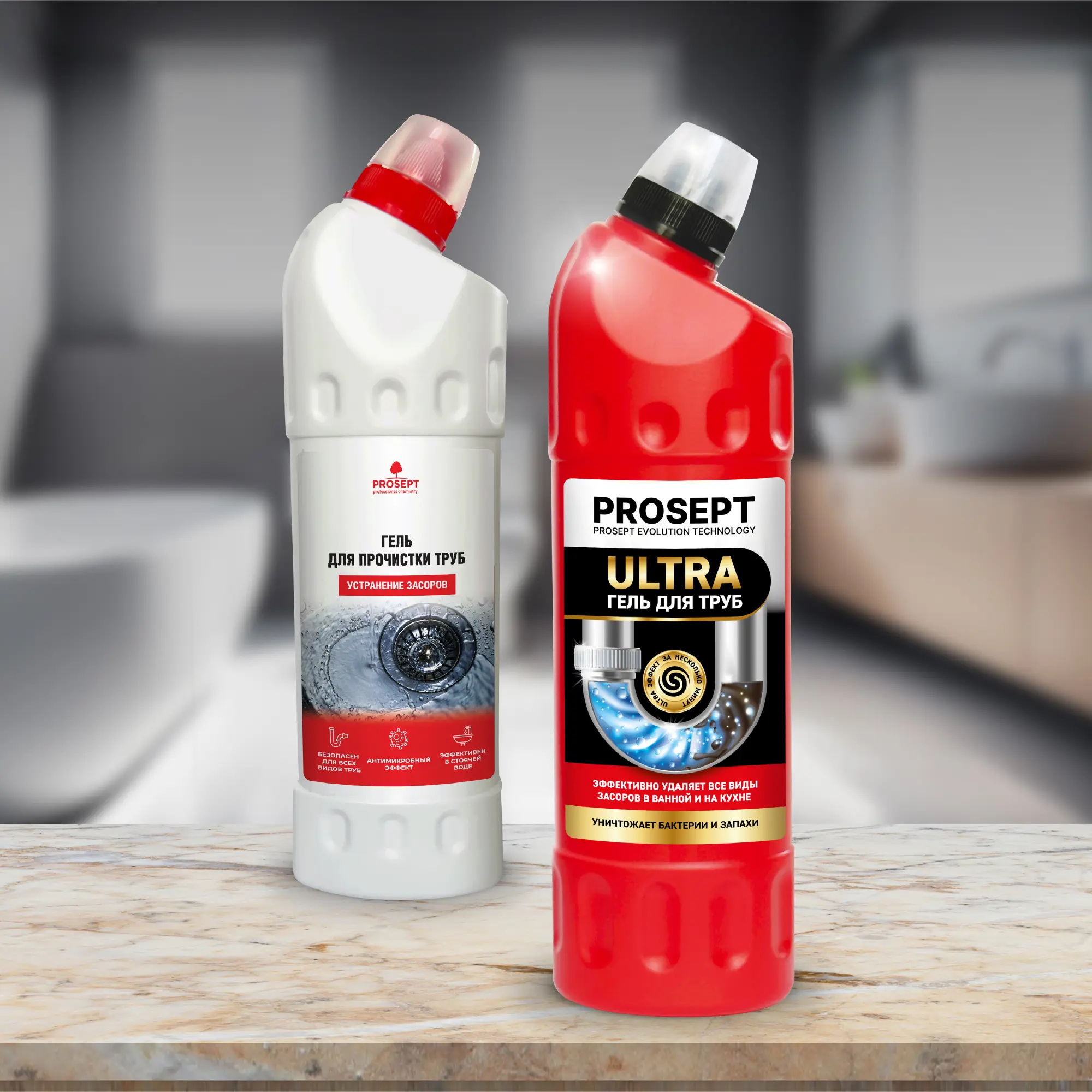 Гель для прочистки труб Prosept 0.75 л - 4