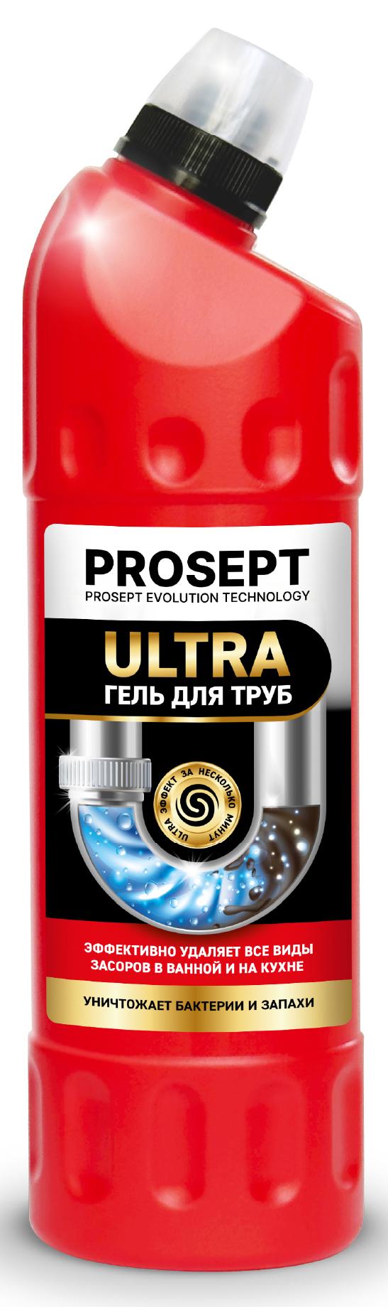 Изображение товара Гель для прочистки труб Prosept 0.75 л концентрированное средство для засоров