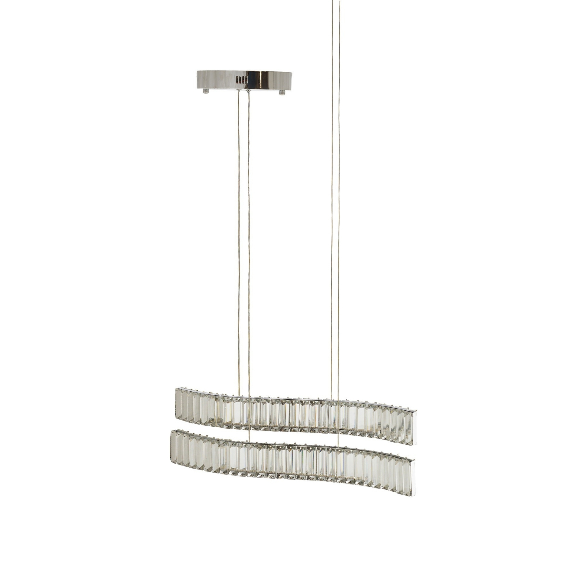 Изображение товара Подвесной светильник Lumina deco 6039 Ldp 6039-2-pr chr современный стиль светодиодный для интерьер