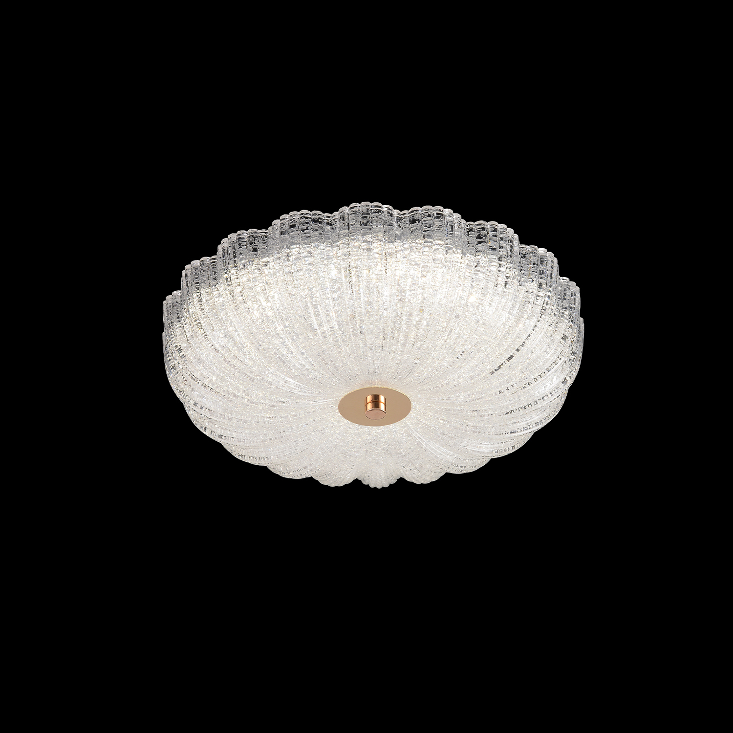 Изображение товара Потолочный светодиодный светильник Crystal lux Solaris PL300 20 Вт, белый свет, золото