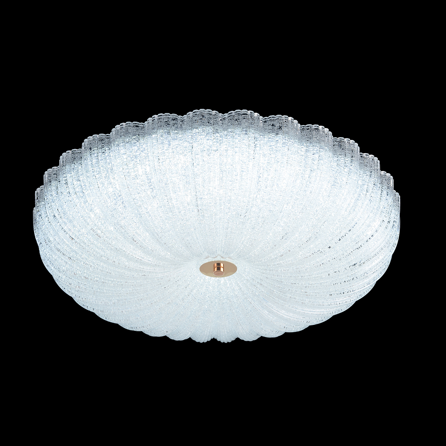 Изображение товара Светодиодный потолочный светильник Crystal lux Solaris PL500 нейтральный белый золотой цвет