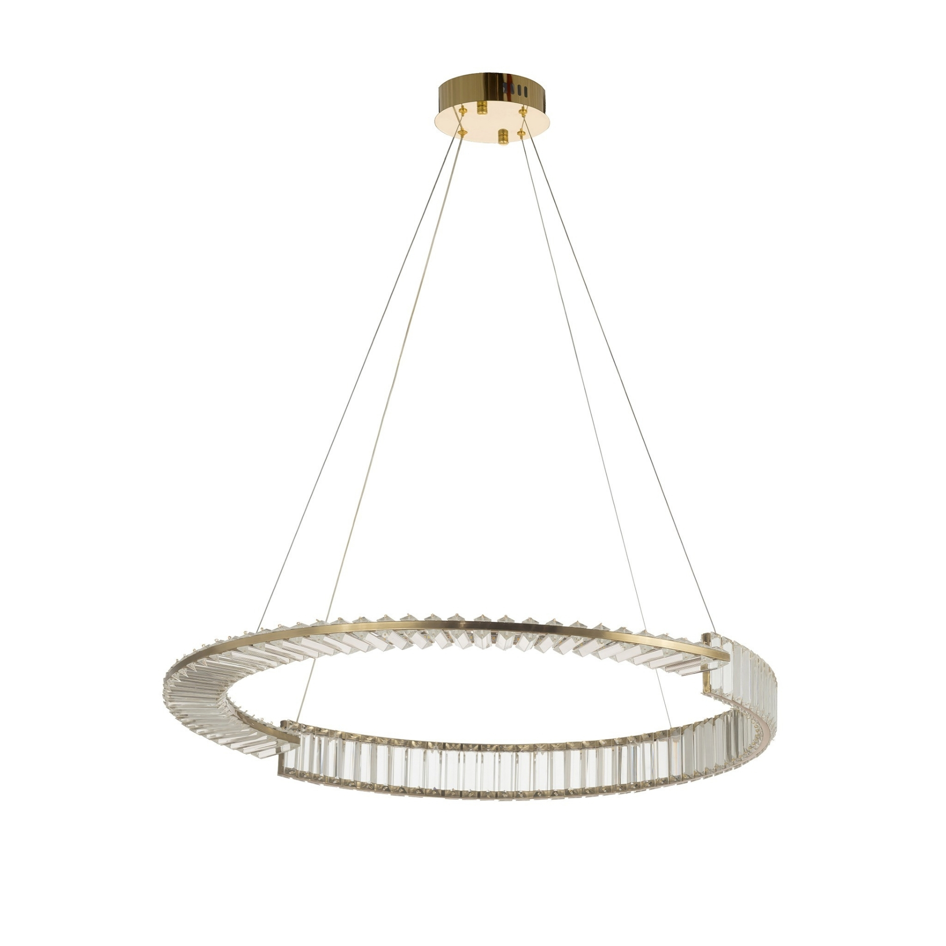 Изображение товара Подвесной светодиодный светильник Lumina Deco 6026-800 GD в золотом цвете