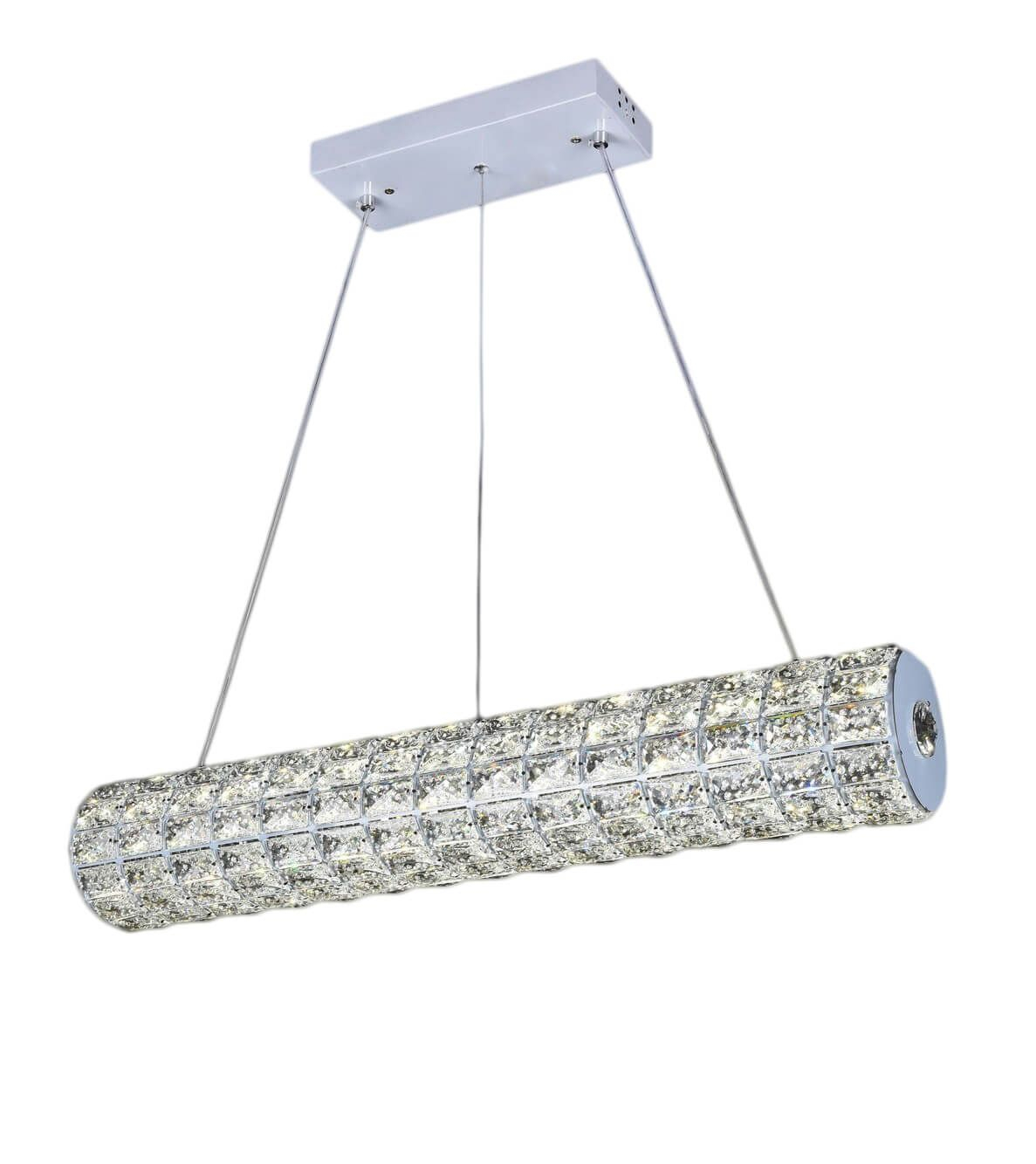 Изображение товара Люстра подвесная светодиодная Lumina Deco Astila 19 м² хром нейтральный белый свет