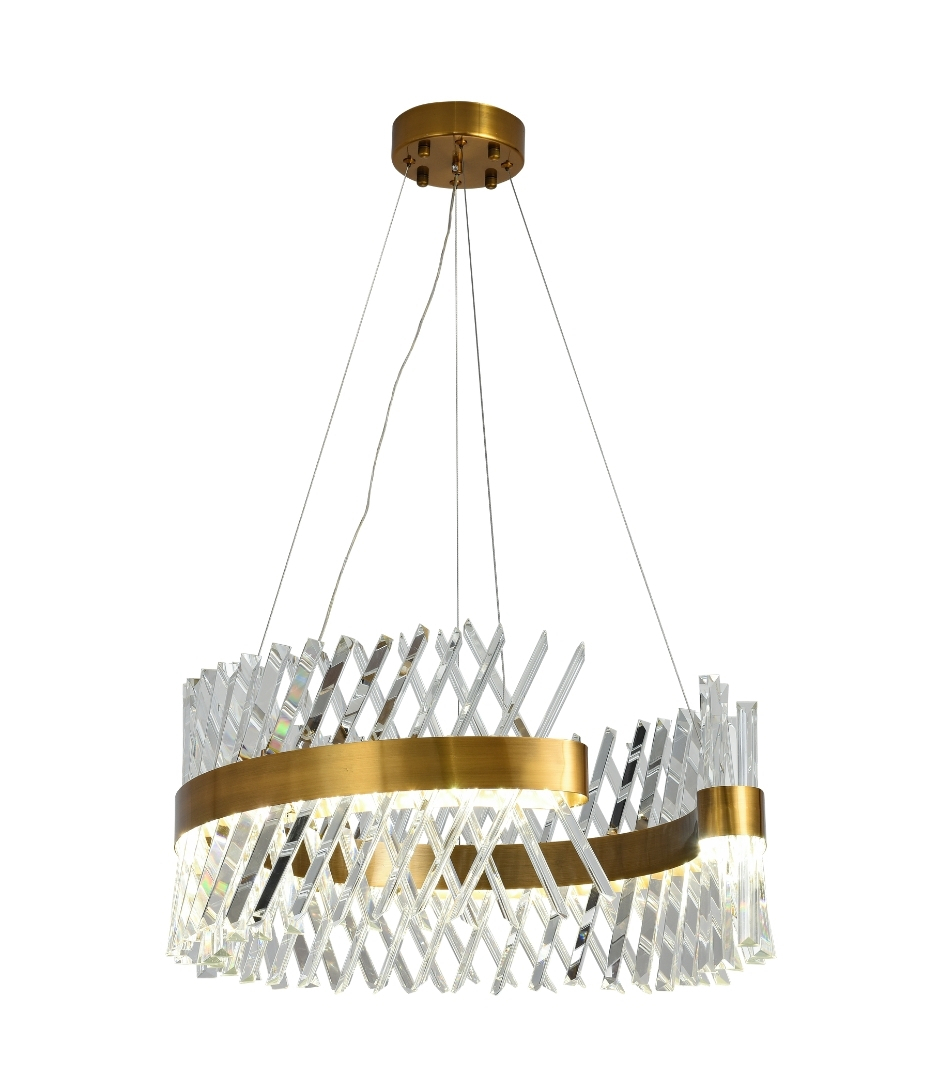 Изображение товара Подвесная светодиодная люстра Lumina Deco Ringletti Lmd_ldp_8016-600_MD стильная и компактная