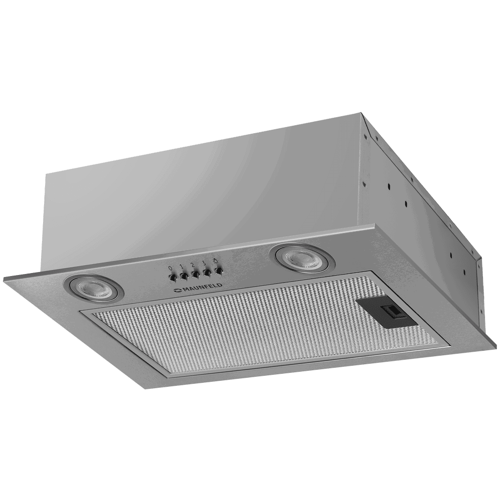 Изображение товара Вытяжка встраиваемая Maunfeld Bay 45 см цвет нержавеющая сталь