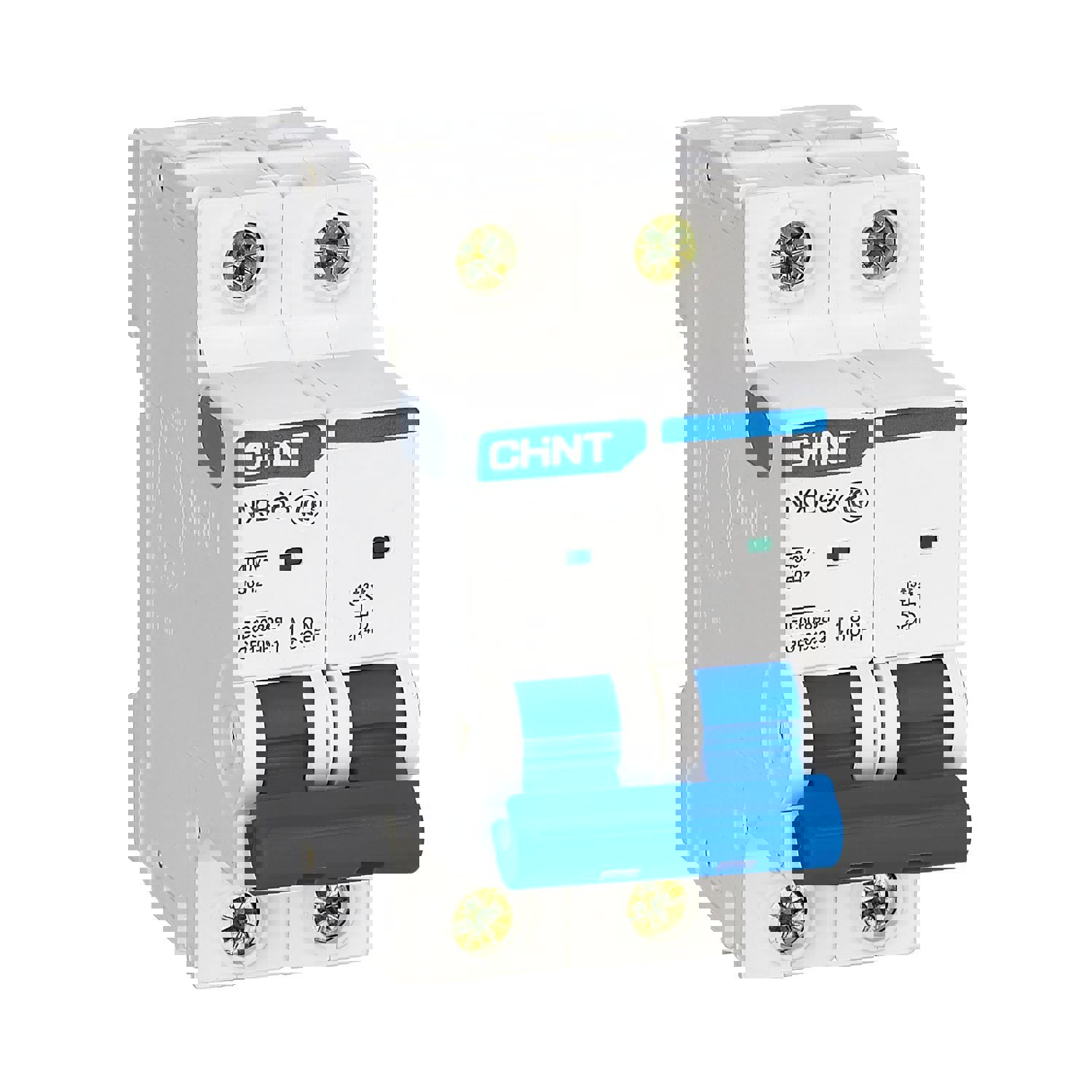 Изображение товара Автоматический выключатель Chint NXB-63S 2P C4 А 4.5 кА 296798