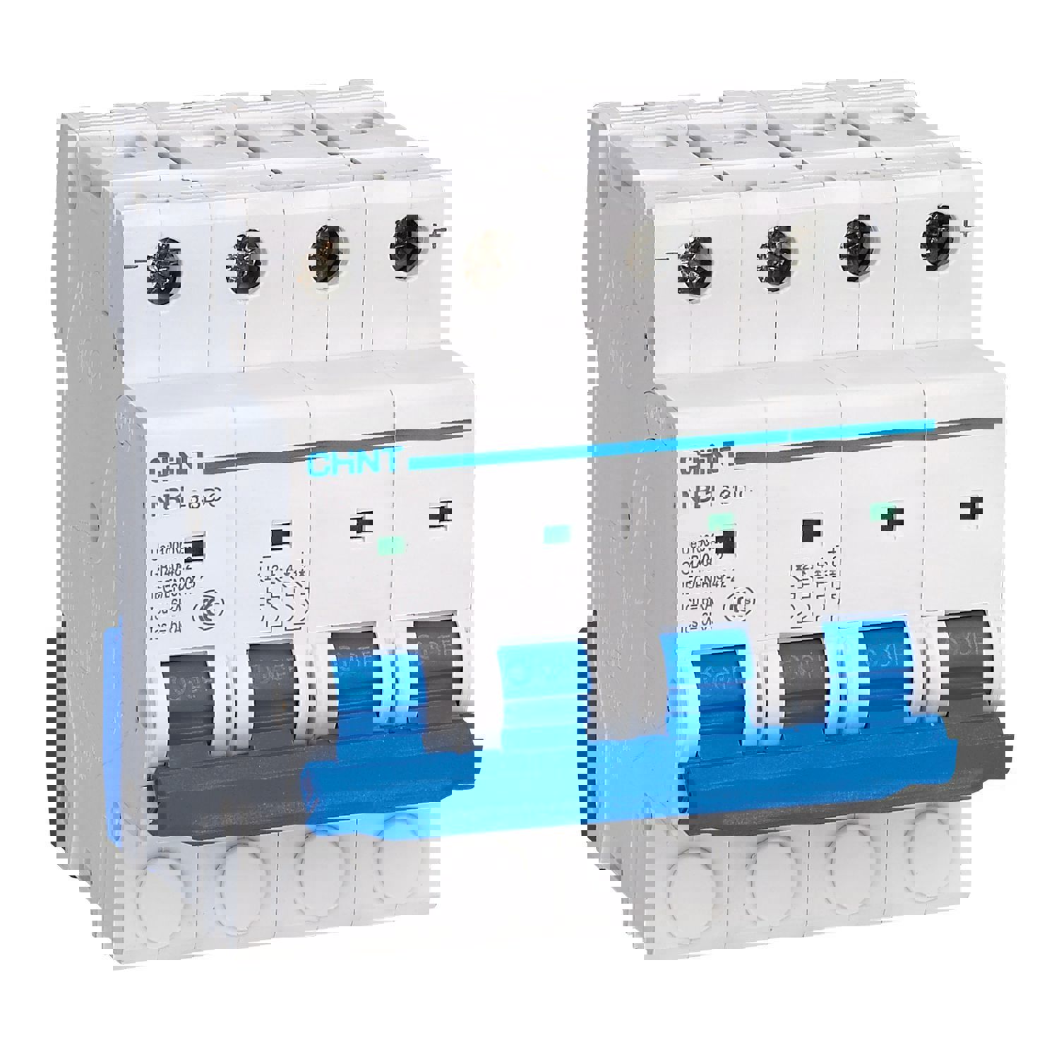 Изображение товара Автоматический выключатель Chint NB1-63DC 4P C40 А 6 кА 182738