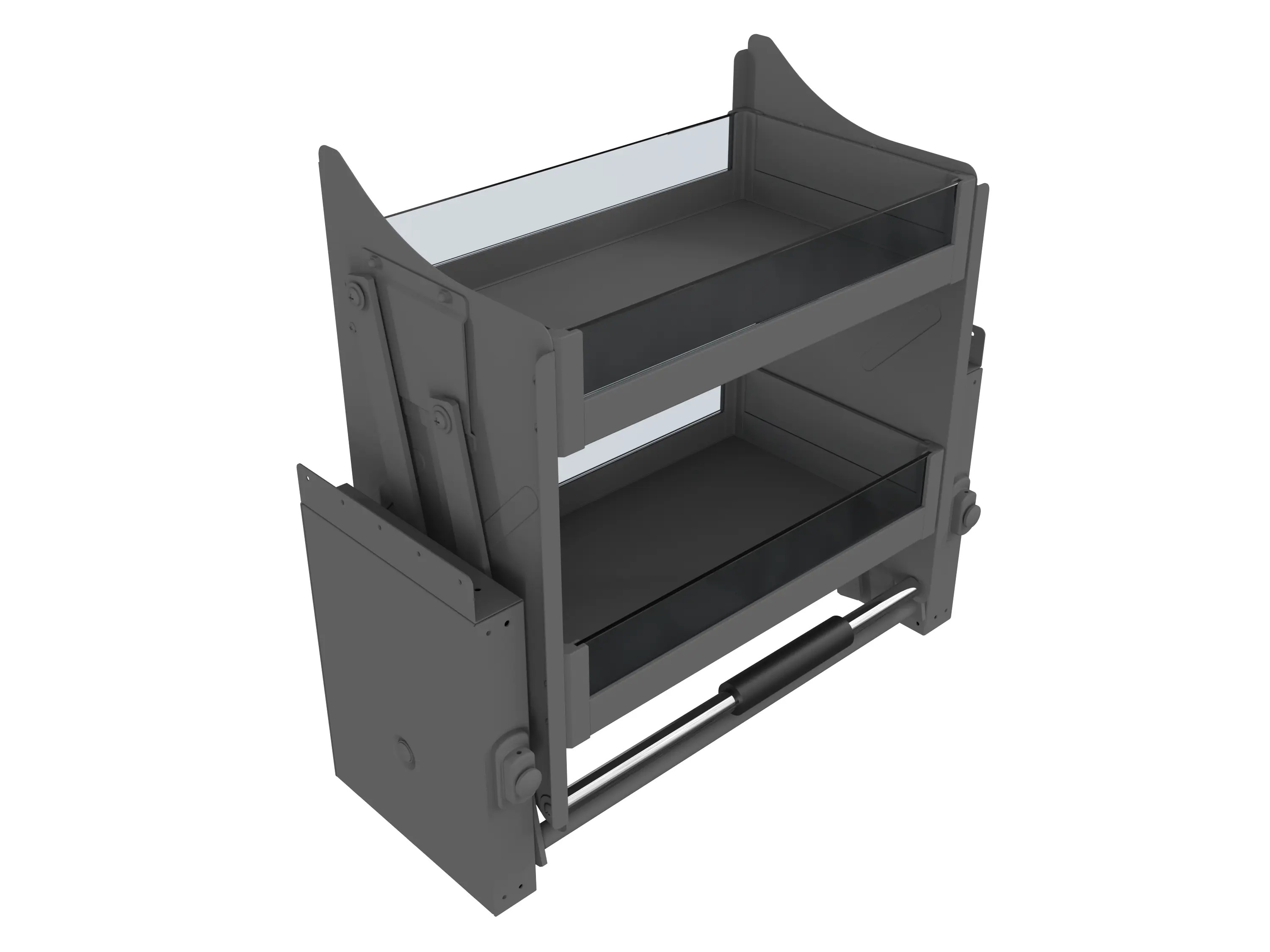 Полка выдвижная Firmax 60x30x56 см цвет серый