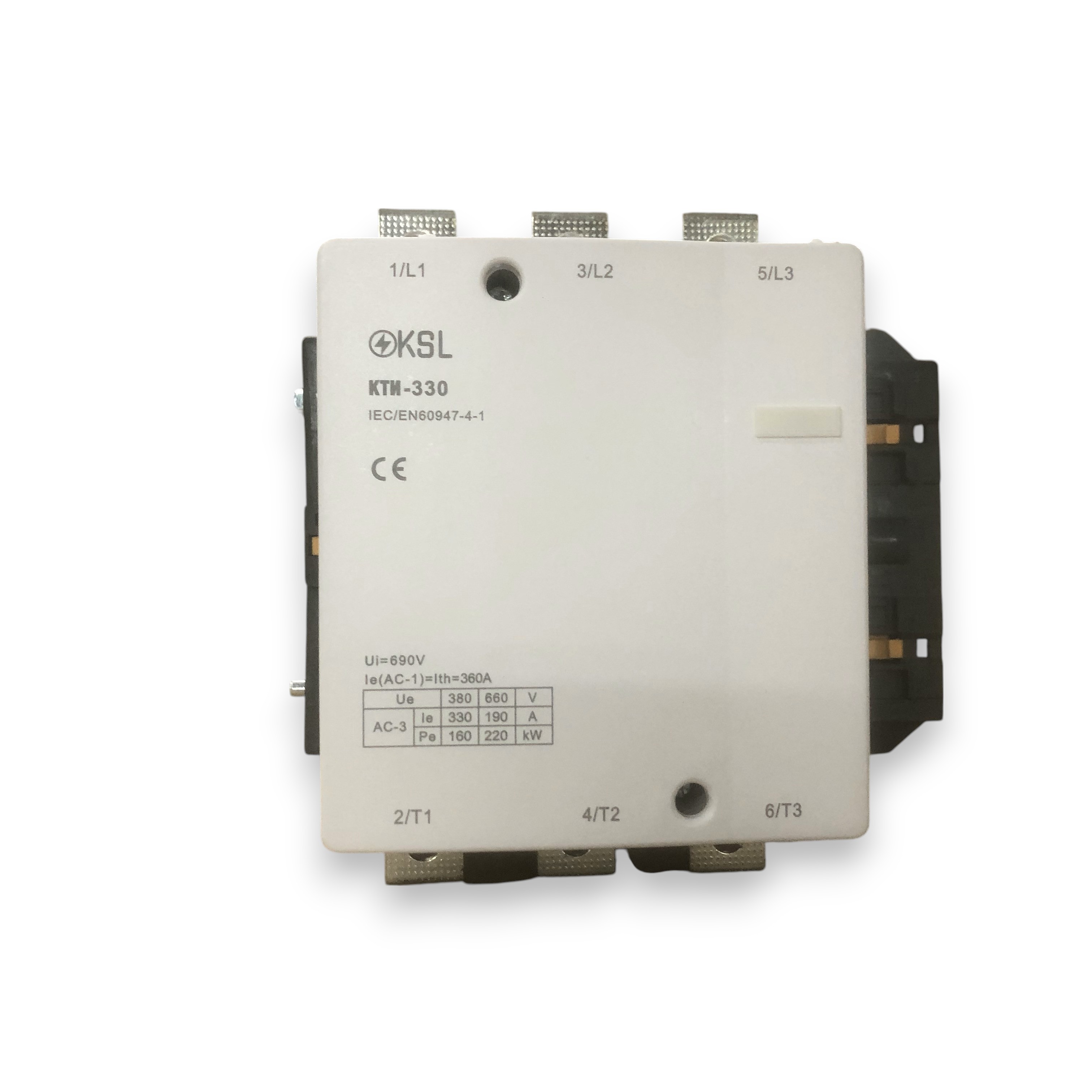 Изображение товара Контактор Kraso KTИ-330/400, 330 А, 400 В, IP20