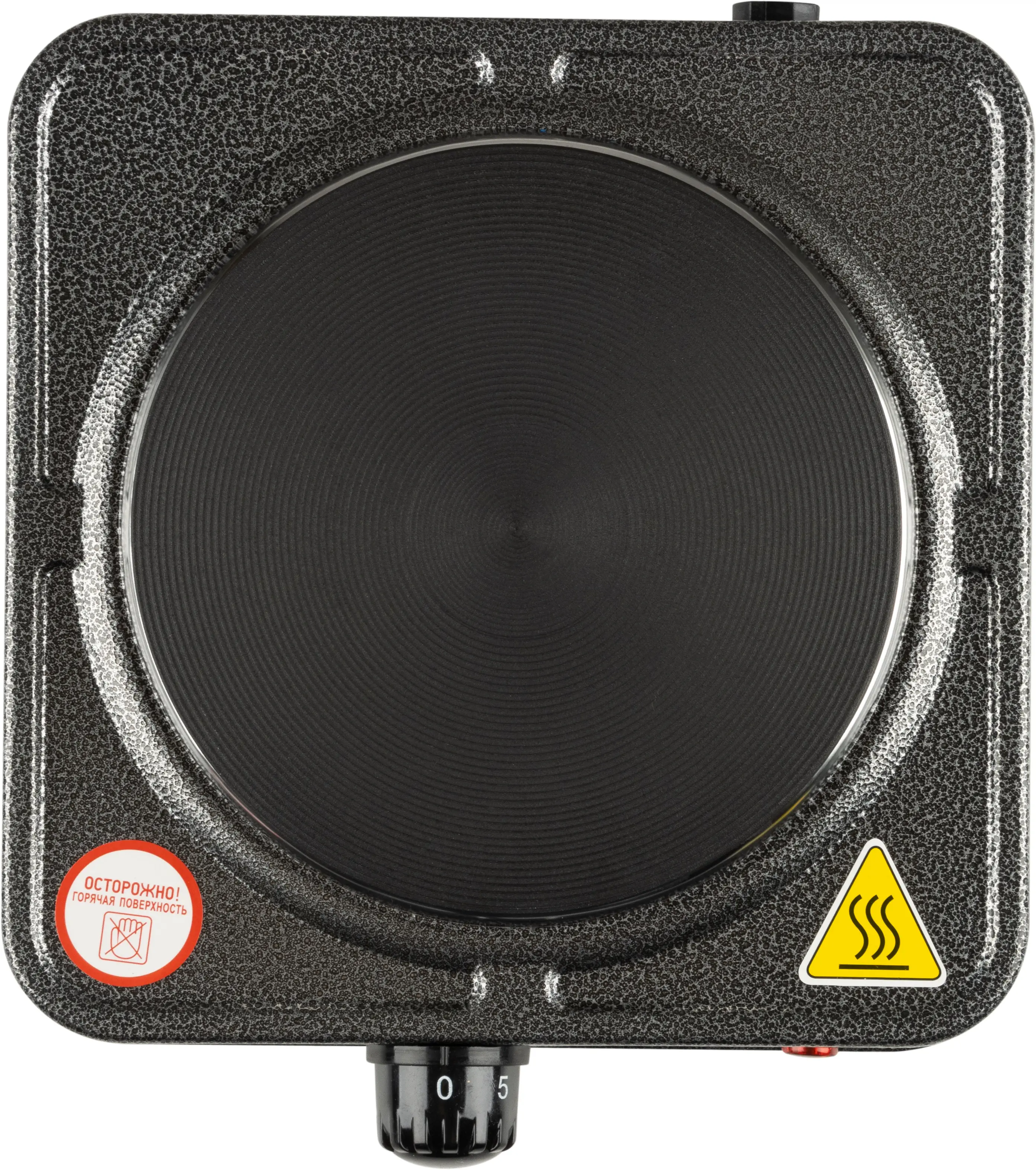 Электрическая настольная плита HomeStar HS-1102 24.6 см 1 конфорка цвет серый - 1