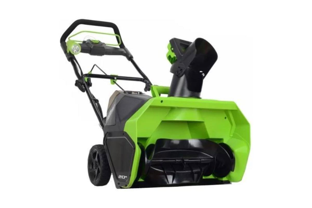 Изображение товара Аккумуляторный снегоуборщик Greenworks GD40ST 51 см 40 В для мокрого снега