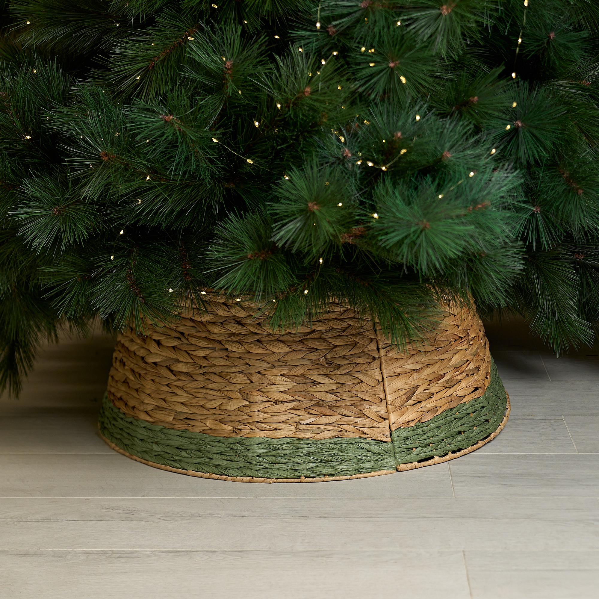 Изображение товара Корзина декоративная для елки KREAFORTA 60x26 см разноцветный