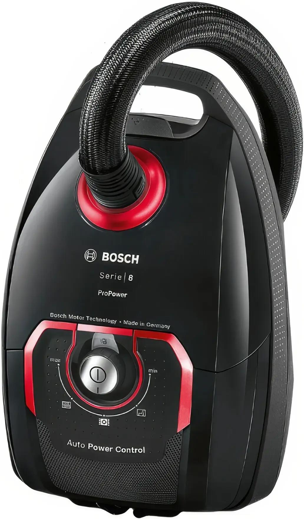 Изображение товара Пылесос с мешком-пылесборником Bosch Bgl8pow2 650 Вт 5 л цвет черный
