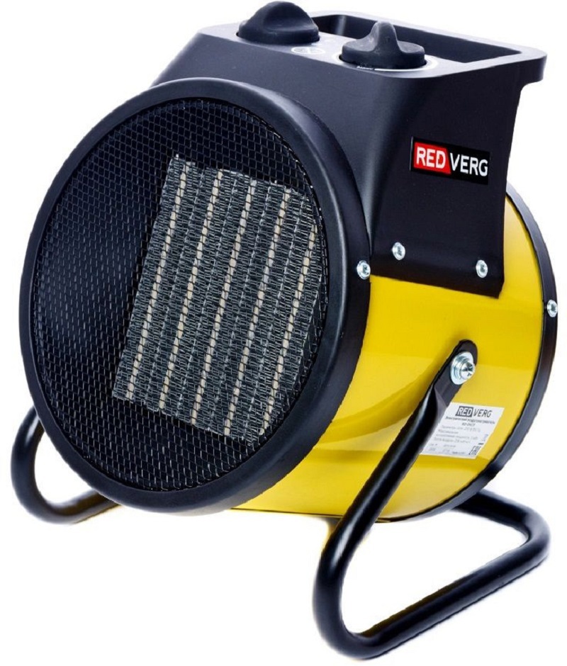 Изображение товара Тепловая пушка электрическая Redverg RD-EHC3 3000 Вт желтая