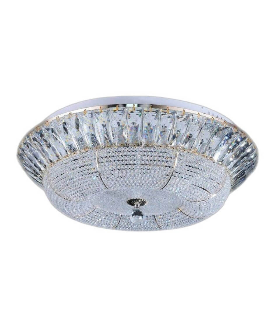 Изображение товара Люстра потолочная светодиодная Lumina deco Mirana Ddp 3197-60 11 м² хром хрусталь