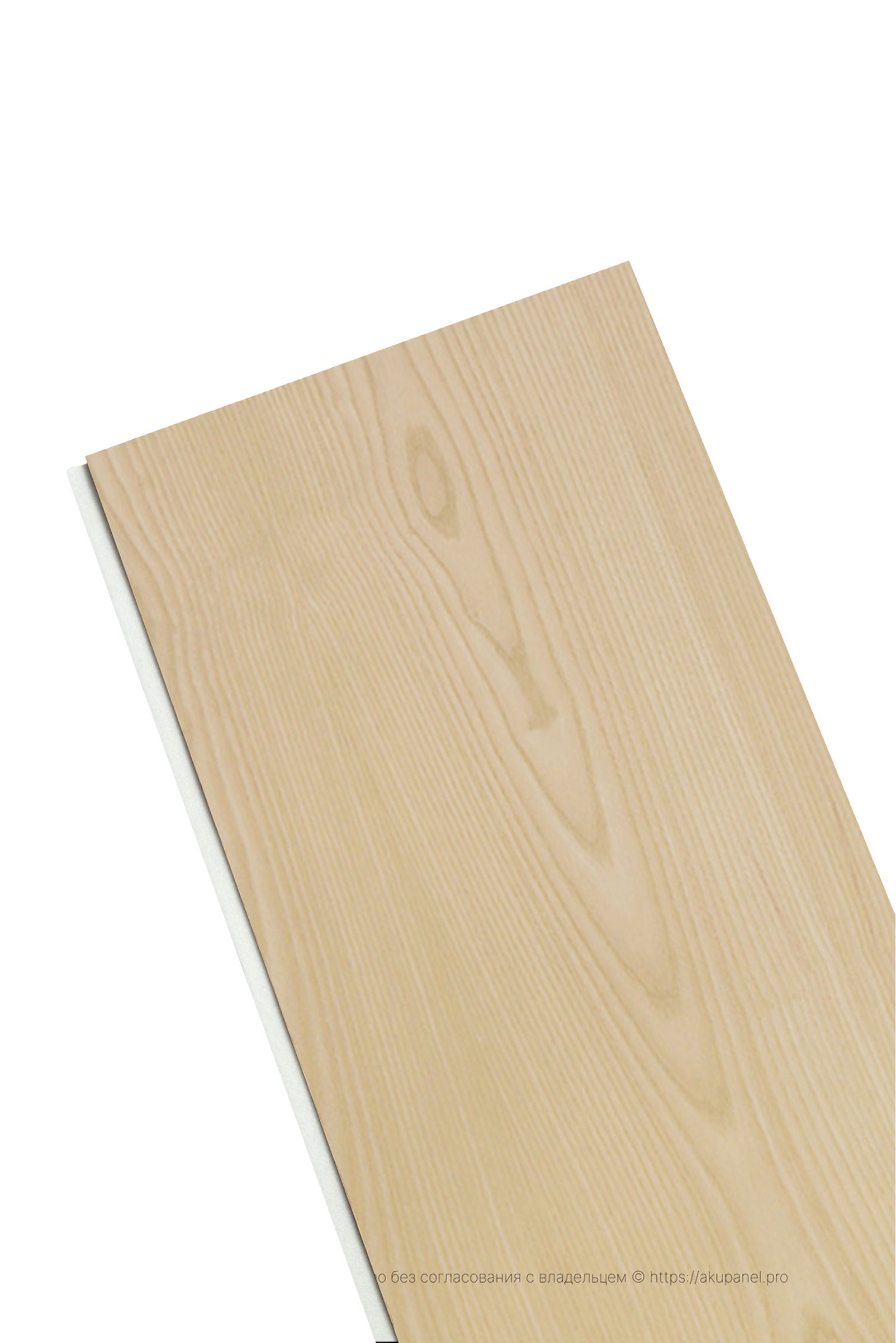 Изображение товара Стеновая панель 3D Akupanel Акустическая Ясень белый 2790x500x18мм 1.395м² 2шт