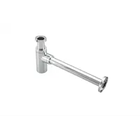 Изображение товара Сифон FRAP F82 с горизонтальным выходом и хромом, 50 мм