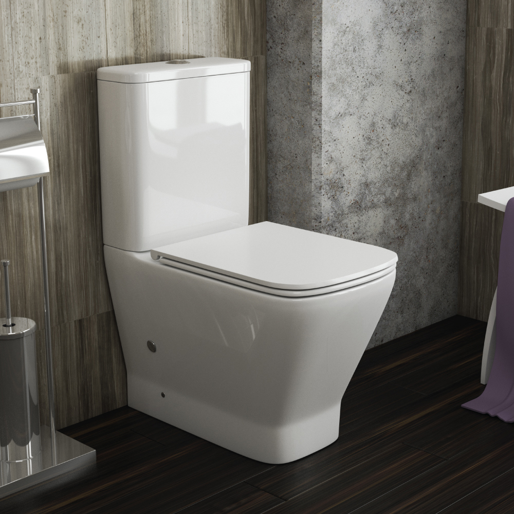 Изображение товара Унитаз-компакт Owl 1975 GAP безободковый сиденье с микролифтом двойной смыв универсальный выпуск