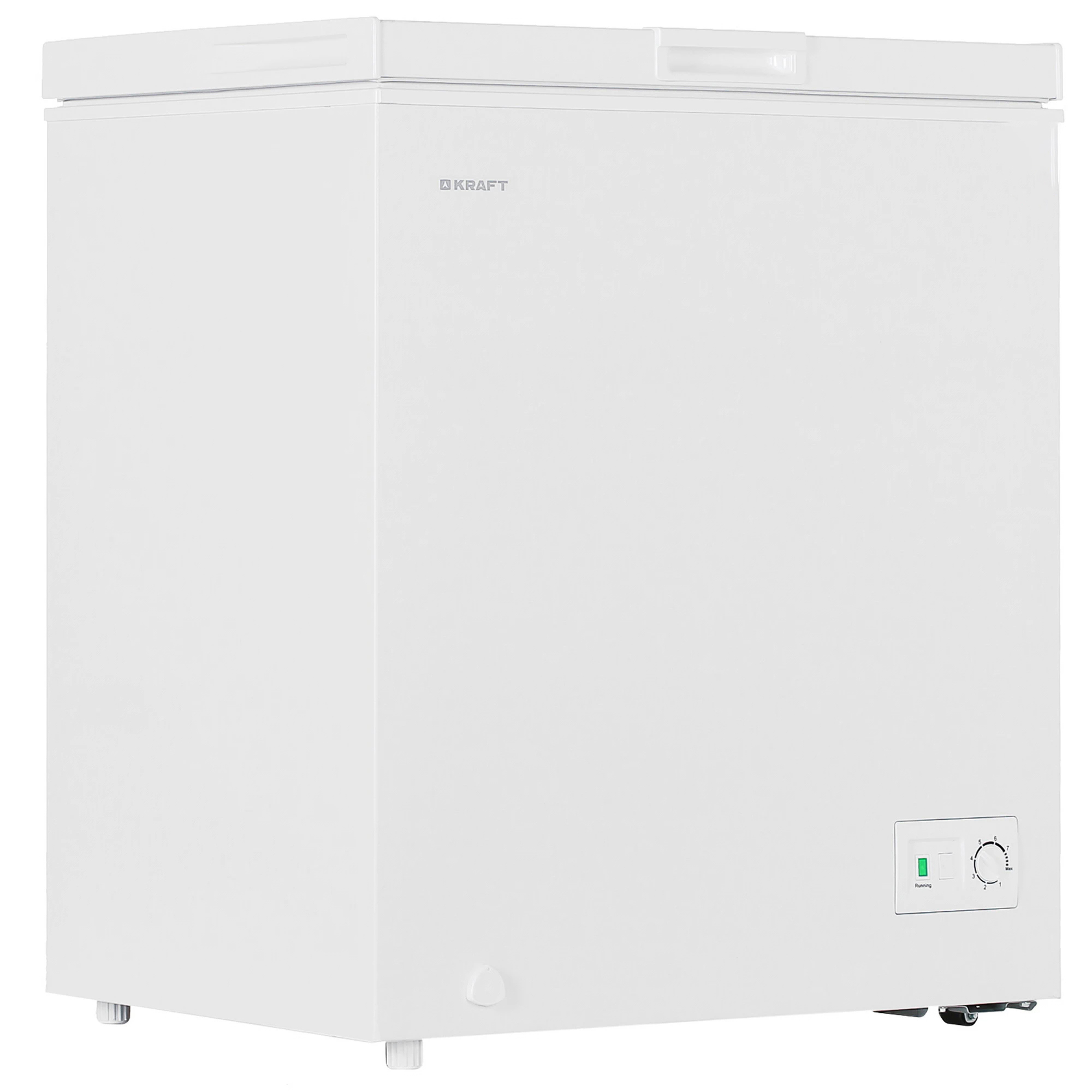 Изображение товара Морозильный ларь Kraft 341596 70.5x84.7x55 см цвет белый Изображение товара Морозильный ларь Kraft 341596 70.5x84.7x55 см цвет белый