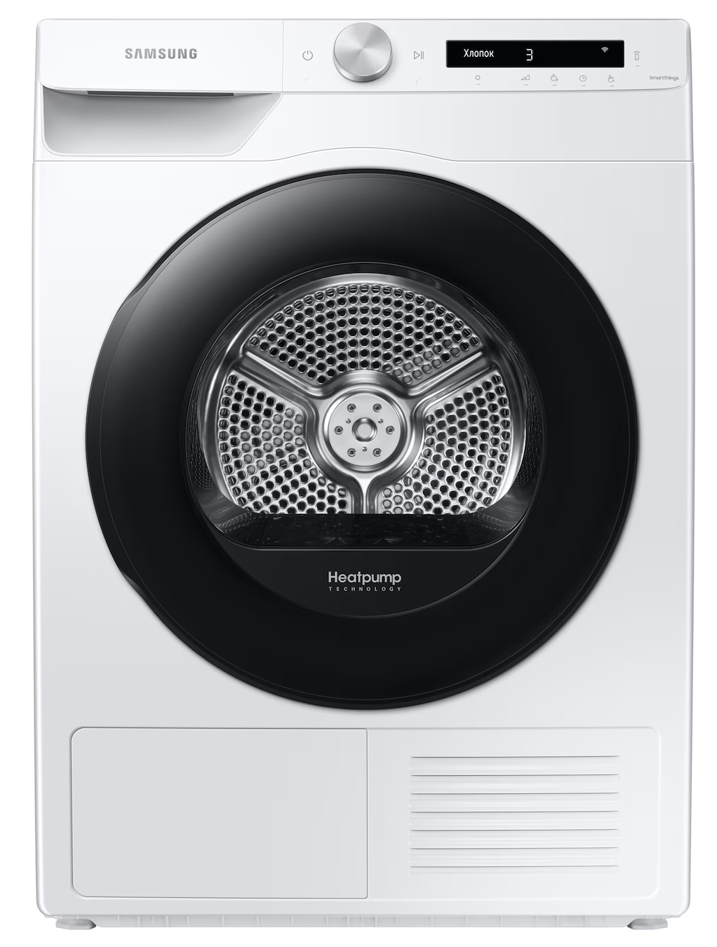 Изображение товара Сушильная машина Samsung DV90T5240AW/LP 60x85x60 см 9 кг цвет белый Изображение товара Сушильная машина Samsung DV90T5240AW/LP 60x85x60 см 9 кг цвет белый
