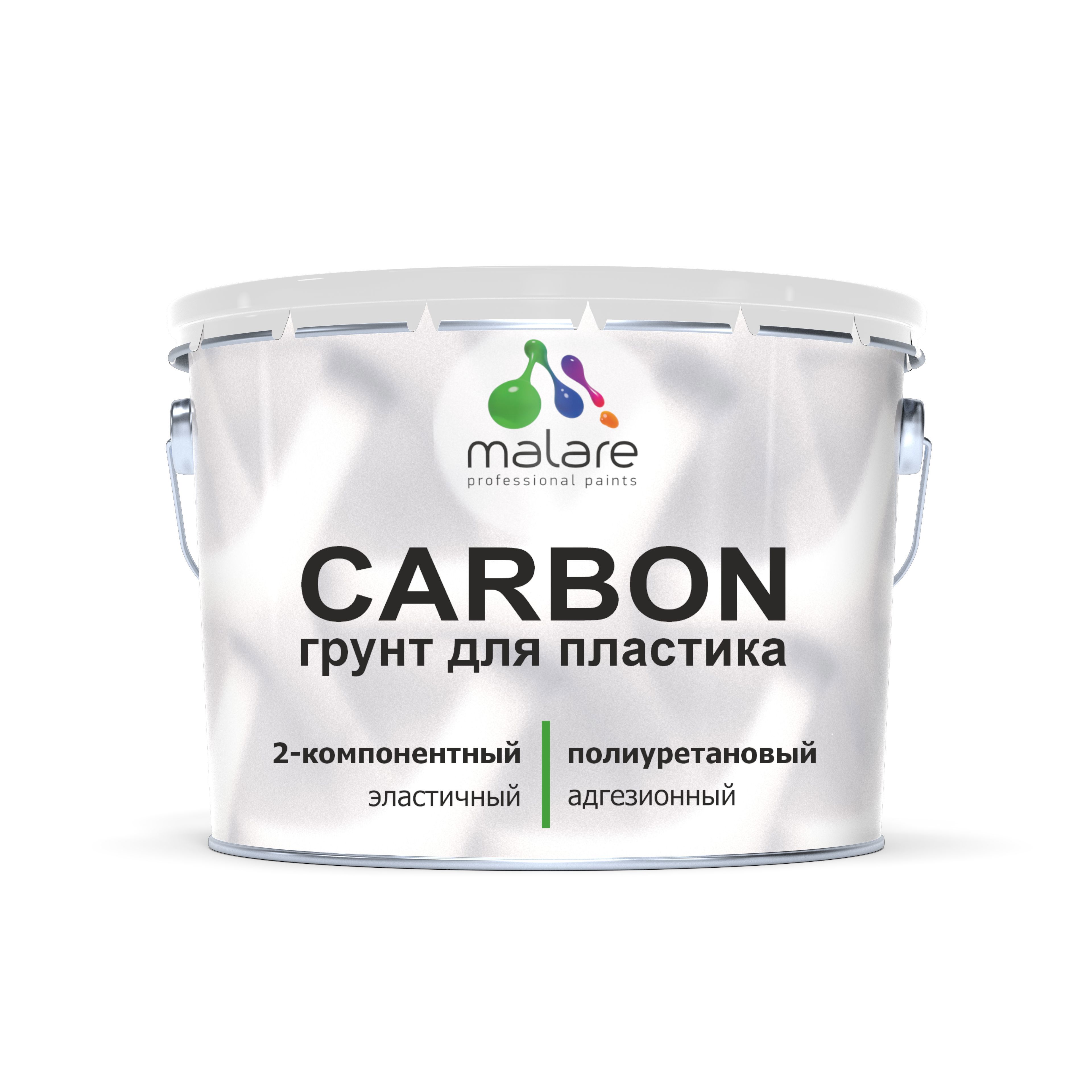 Изображение товара Полиуретановый грунт Malare Carbon для пластика 9кг и 360г отвердитель