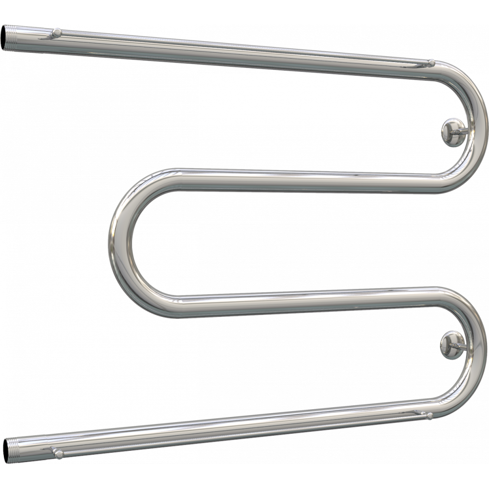 Изображение товара Водяной полотенцесушитель Роснерж M-образный с полкой 60x70 см хром