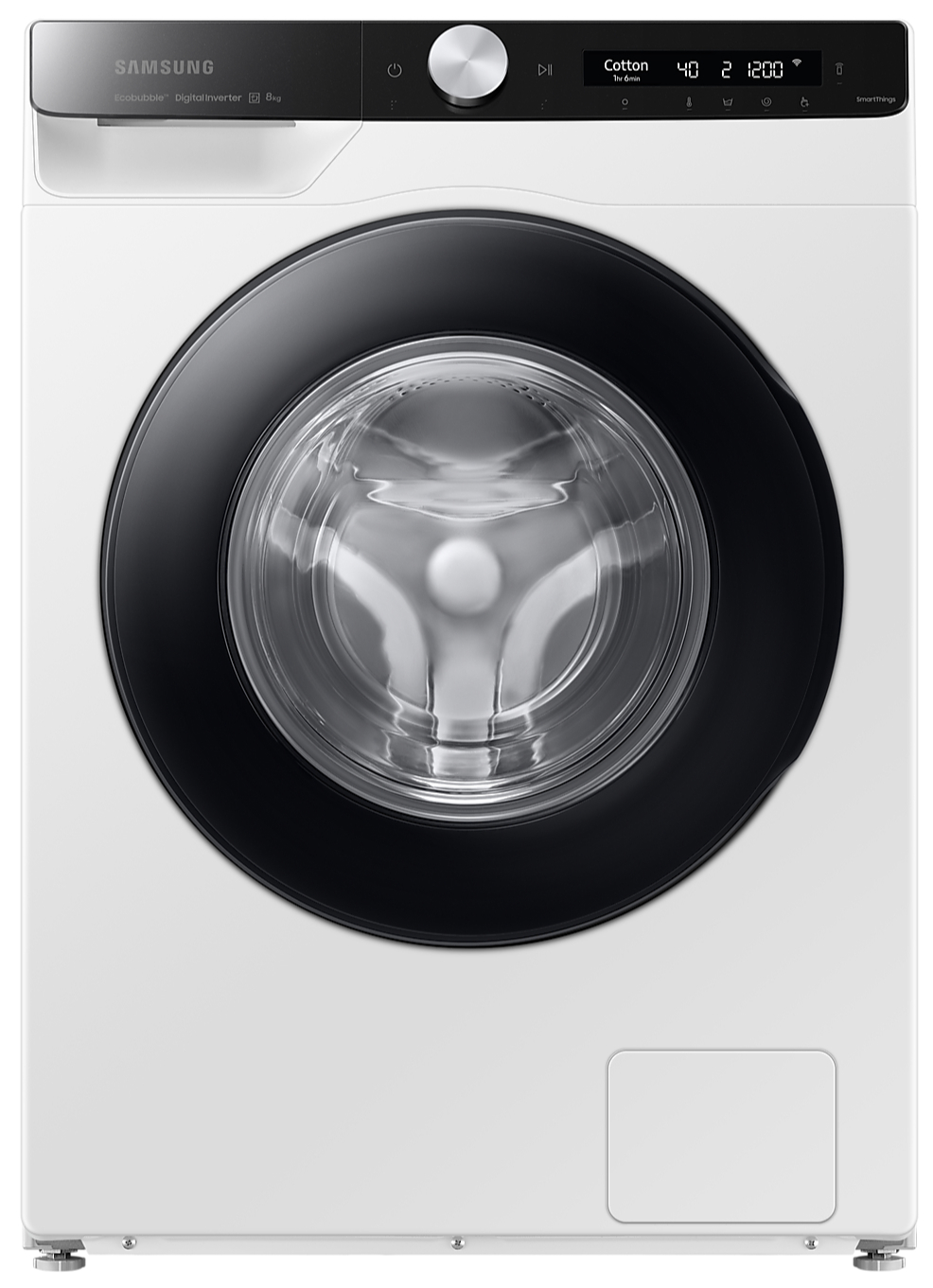 Изображение товара Стиральная машина Samsung Ww80ag6s28aelp 60x85x45 см 8кг цвет белый