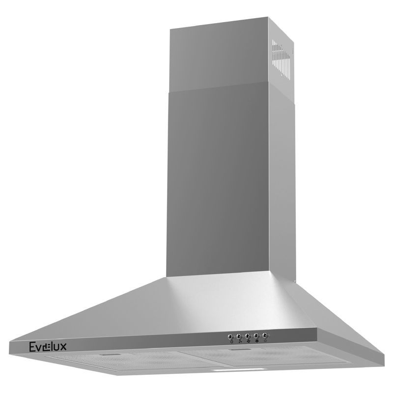 Изображение товара Вытяжка Evelux Favorite 60 X 60 см купольная с LED освещением и механическим управлением