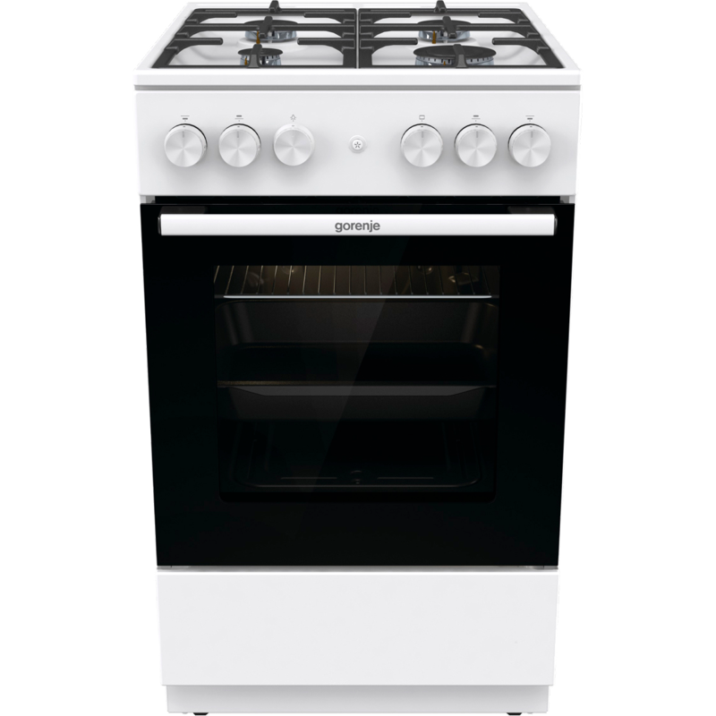 Изображение товара Газовая плита Gorenje GG5A11WF 50x85x59.4 см цвет белый Изображение товара Газовая плита Gorenje GG5A11WF 50x85x59.4 см цвет белый