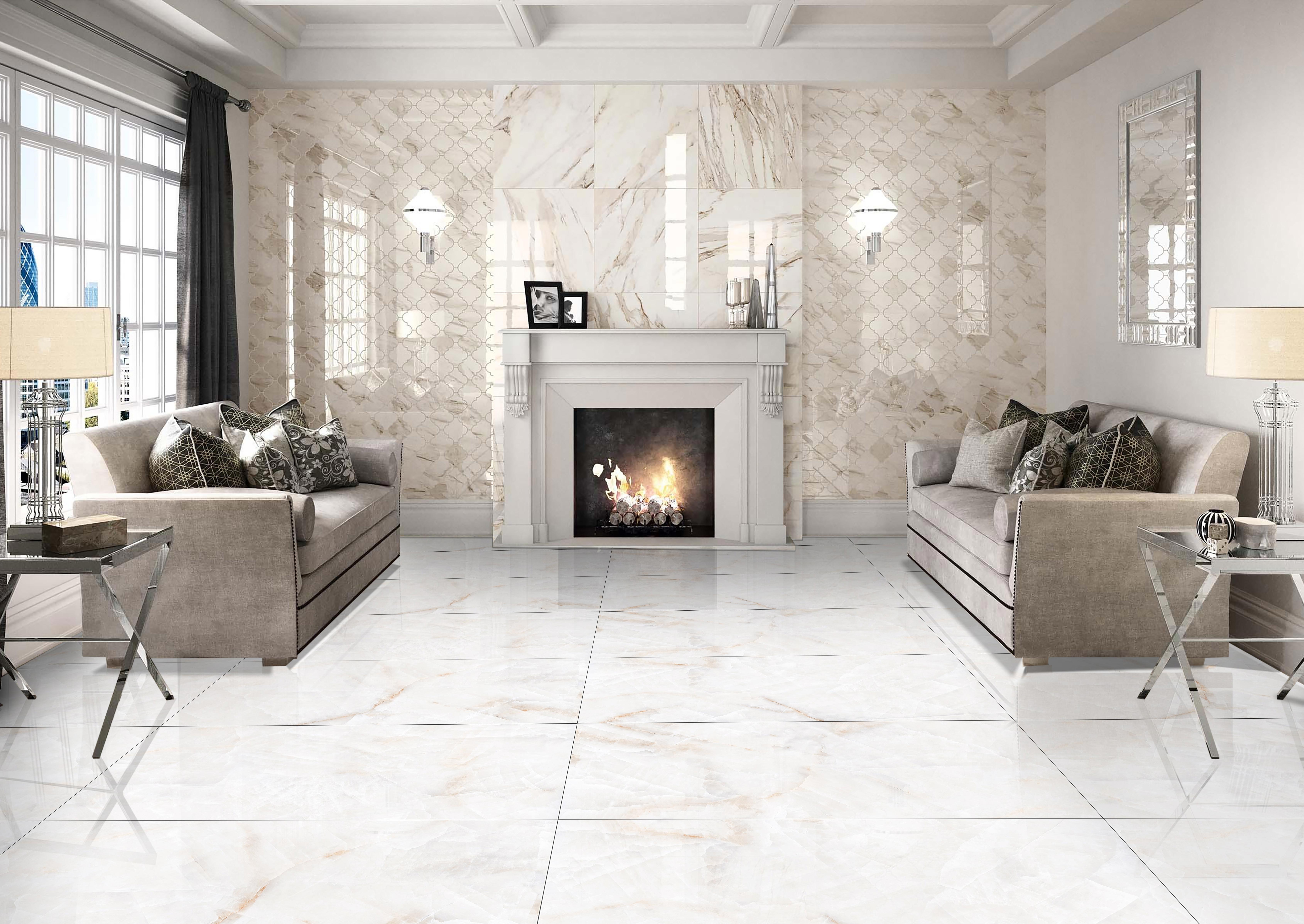 Изображение товара Керамогранит Do&po Birch onyx 60x120см бежевый полированный для стен и пола